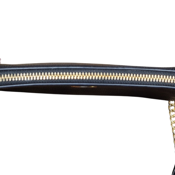 Tory Burch Black Everly Crossbody Bag with Gold Accents - Picture 5 of 12